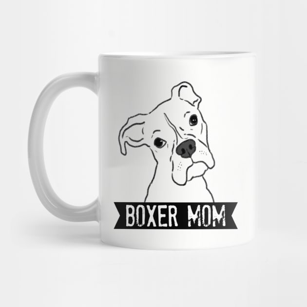 Boxer Mom, Boxer Mama, Boxer Dog, Boxer Lover by sockdogs